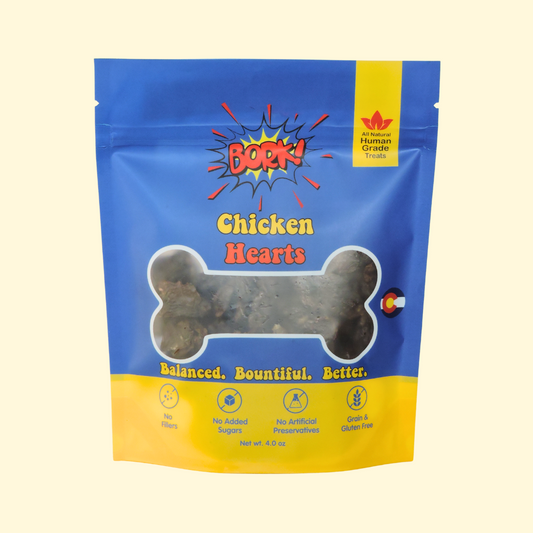 Bork Chicken Hearts