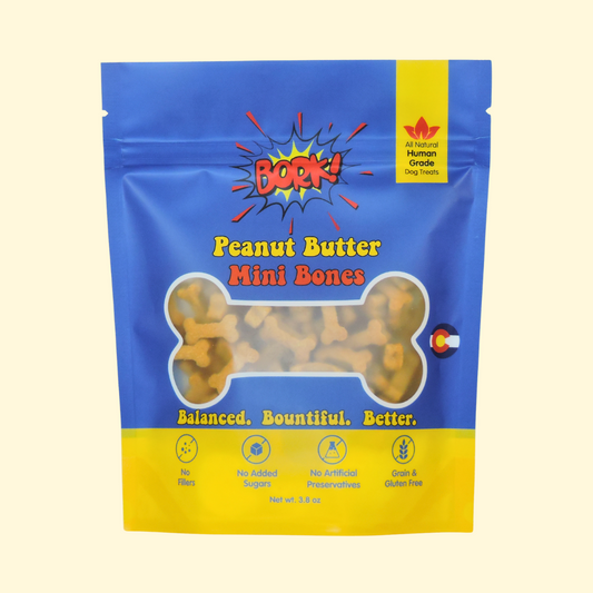 Bork Mini Peanut Butter Bones
